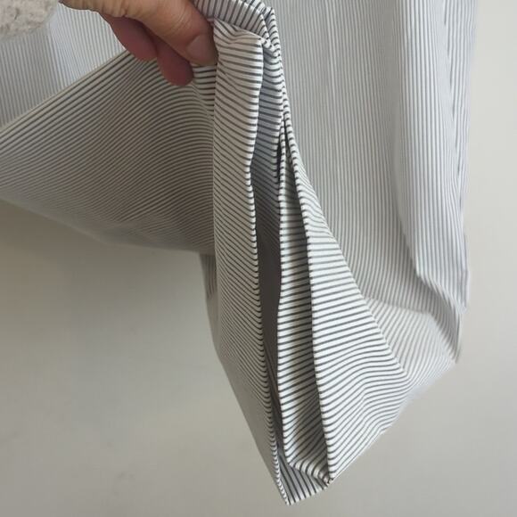 Juliet Stripe Straight Cropped So Slimming Pants Women's Size 16 - Picture 6 of 10